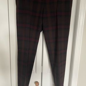 Plaid pants